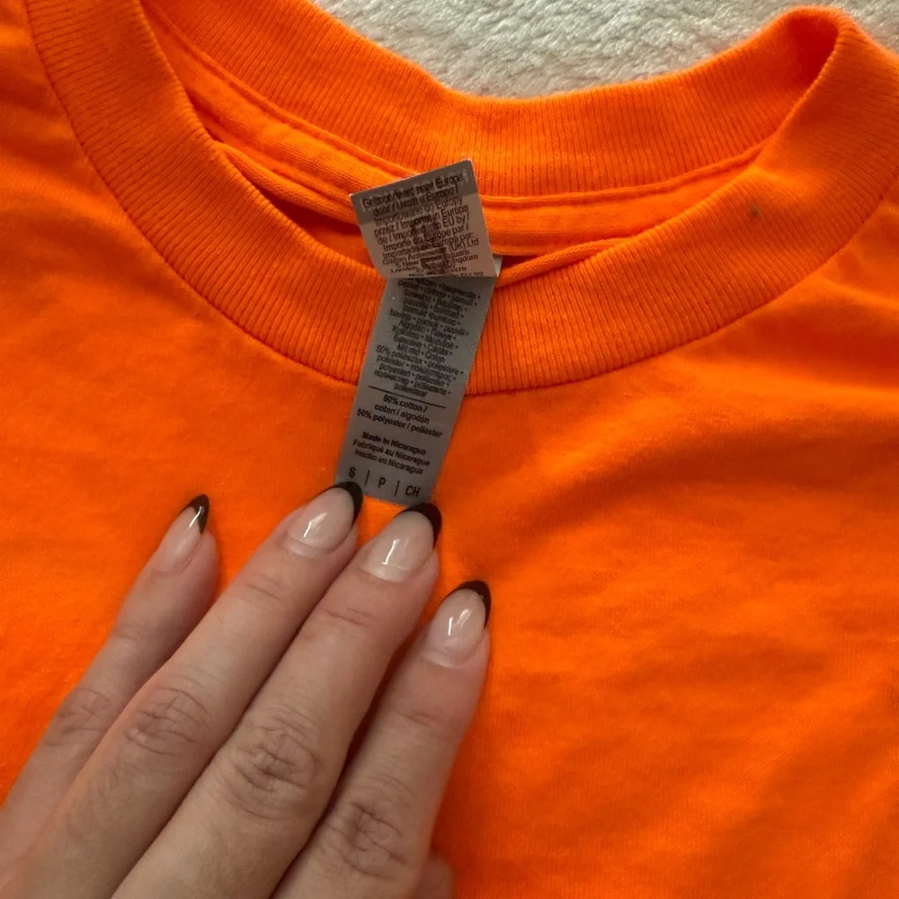 Gildan Bright Orange Tee - Picture 2 of 2